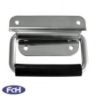 Un-Sprung Surface Mount Handle with Rubber Grip